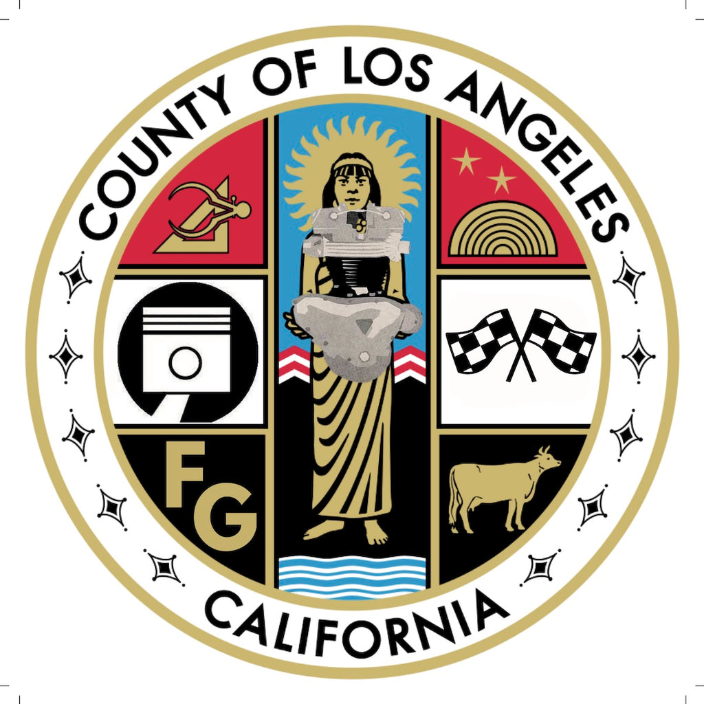 NEW F/G LOS ANGELES COUNTY STICKER!