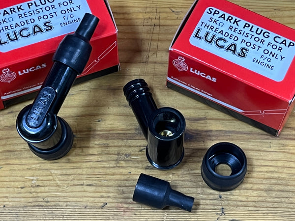 Lucas spark plug cap 5kΩ resistor (NGK LB05E)