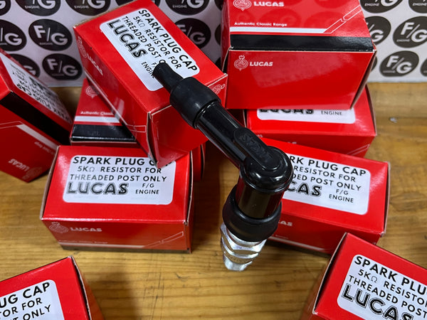 Lucas spark plug cap 5kΩ resistor (NGK LB05E)